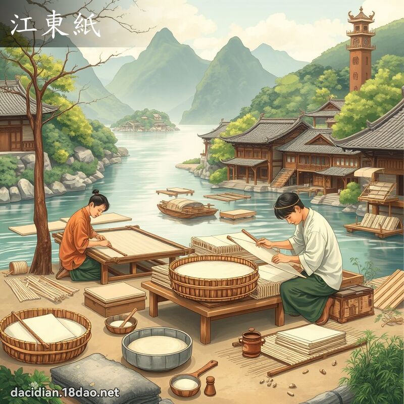 江東紙 - 國語大辭典配圖