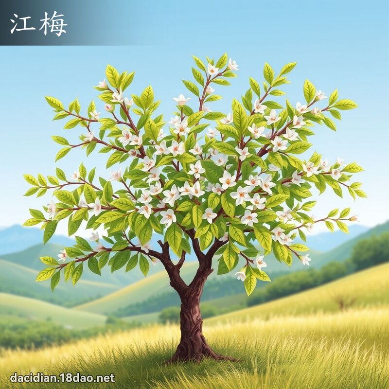 江梅 - 國語大辭典配圖