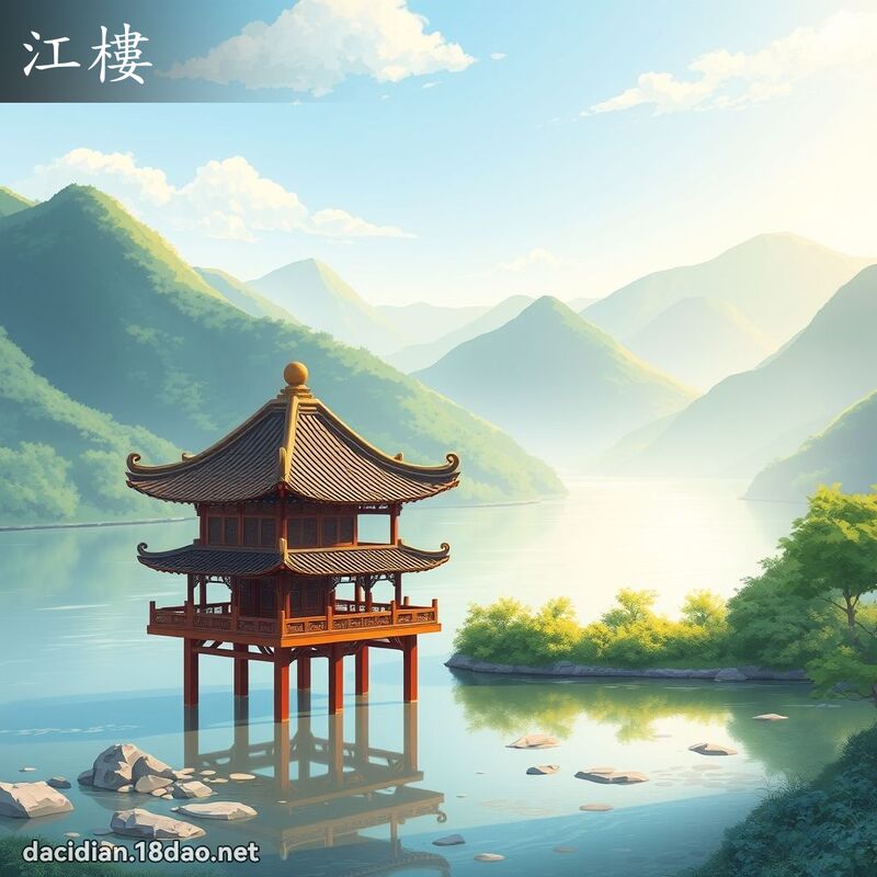 江樓 - 國語大辭典配圖