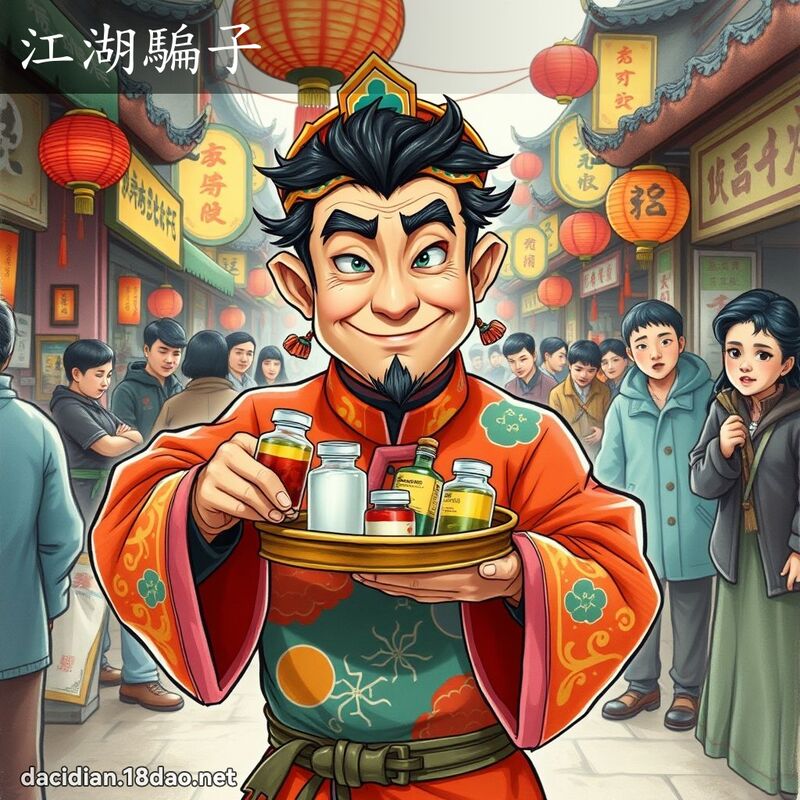 江湖騙子 - 國語大辭典配圖