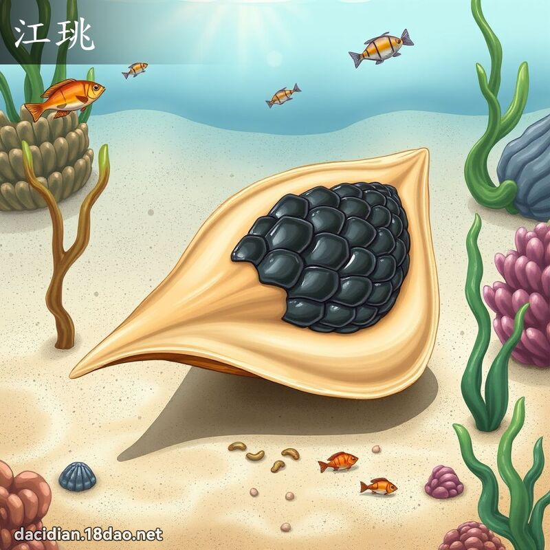 江珧 - 國語大辭典配圖