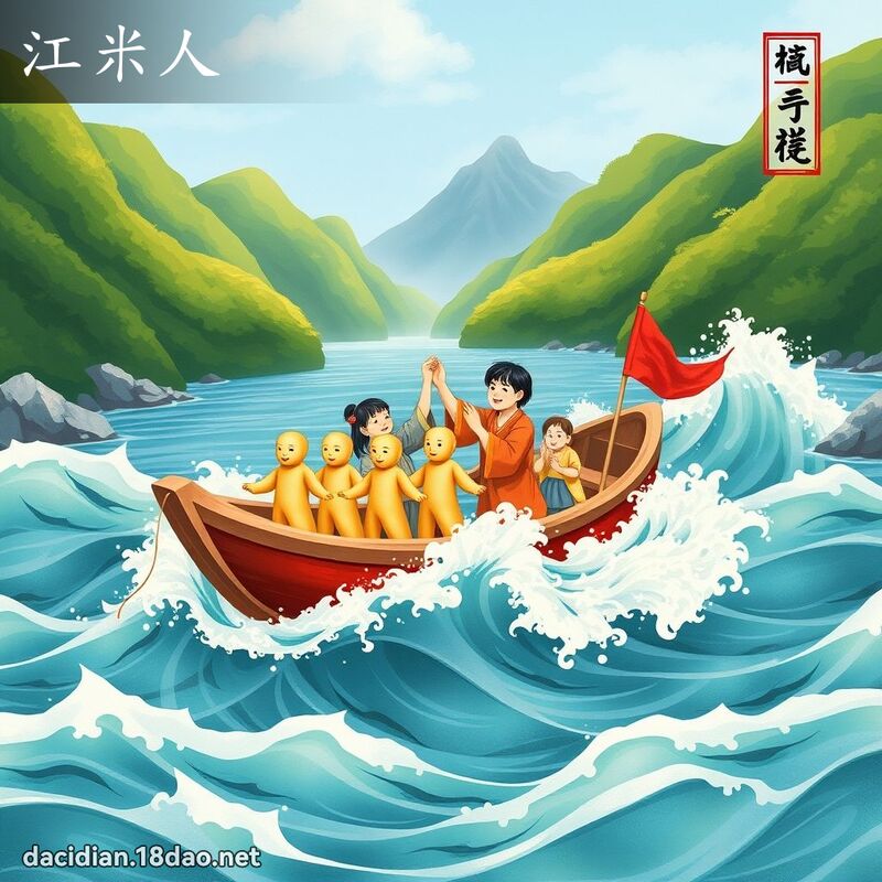 江米人 - 國語大辭典配圖