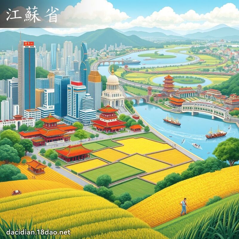 江苏省 - 国语大辞典配图