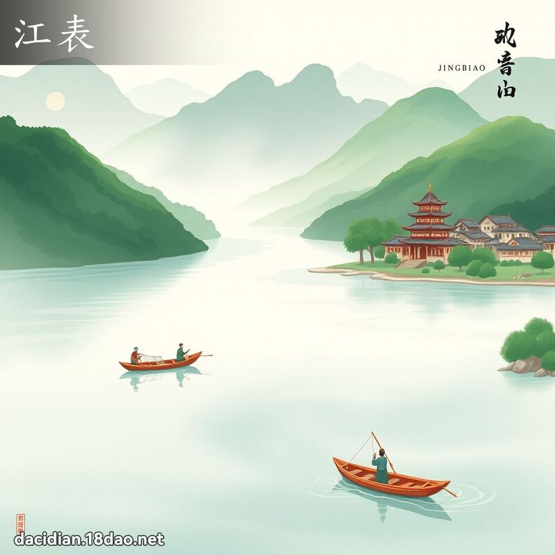 江表 - 国语大辞典配图