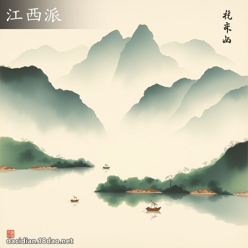 江西派 - 國語大辭典配圖