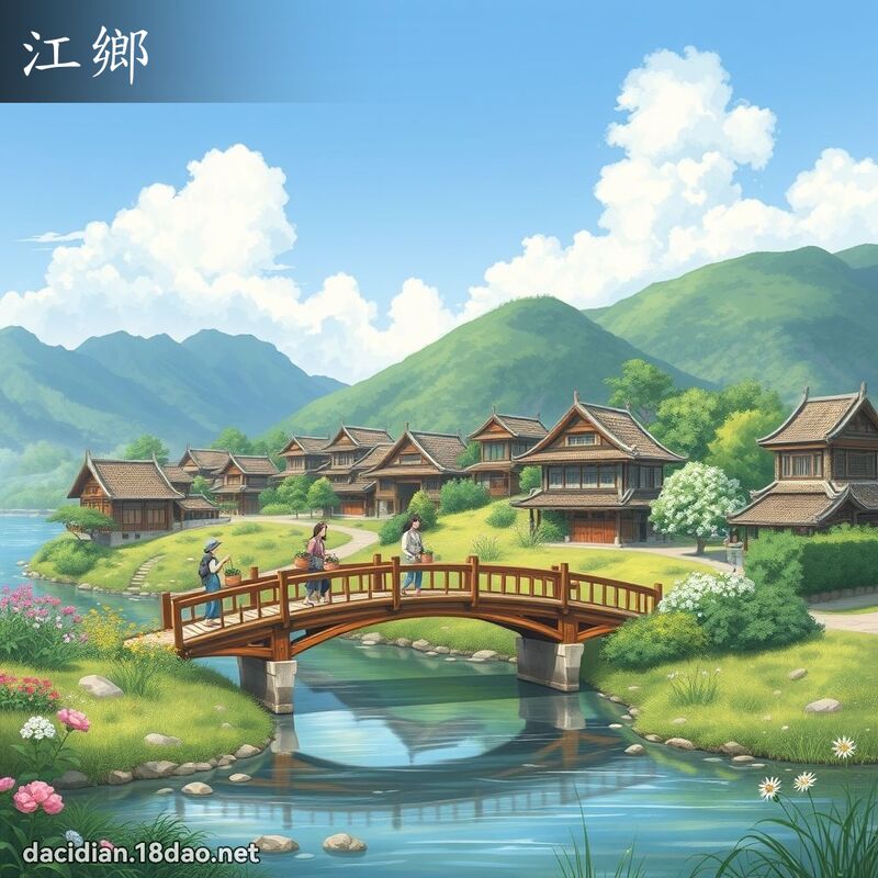 江鄉 - 國語大辭典配圖