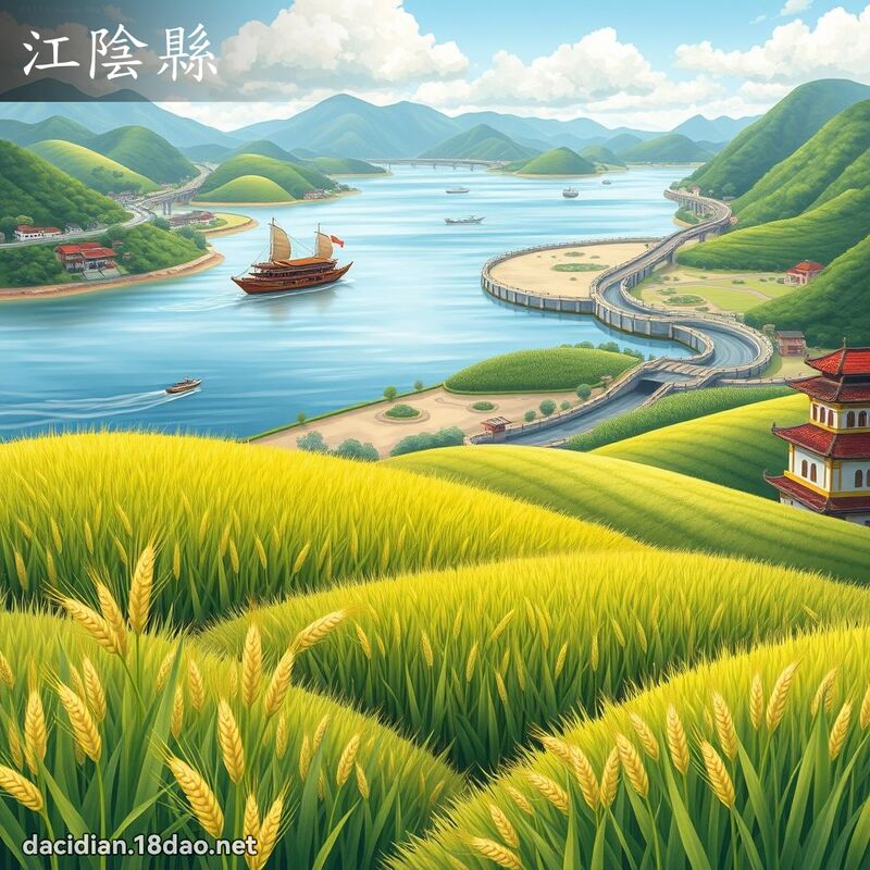 江阴县 - 国语大辞典配图