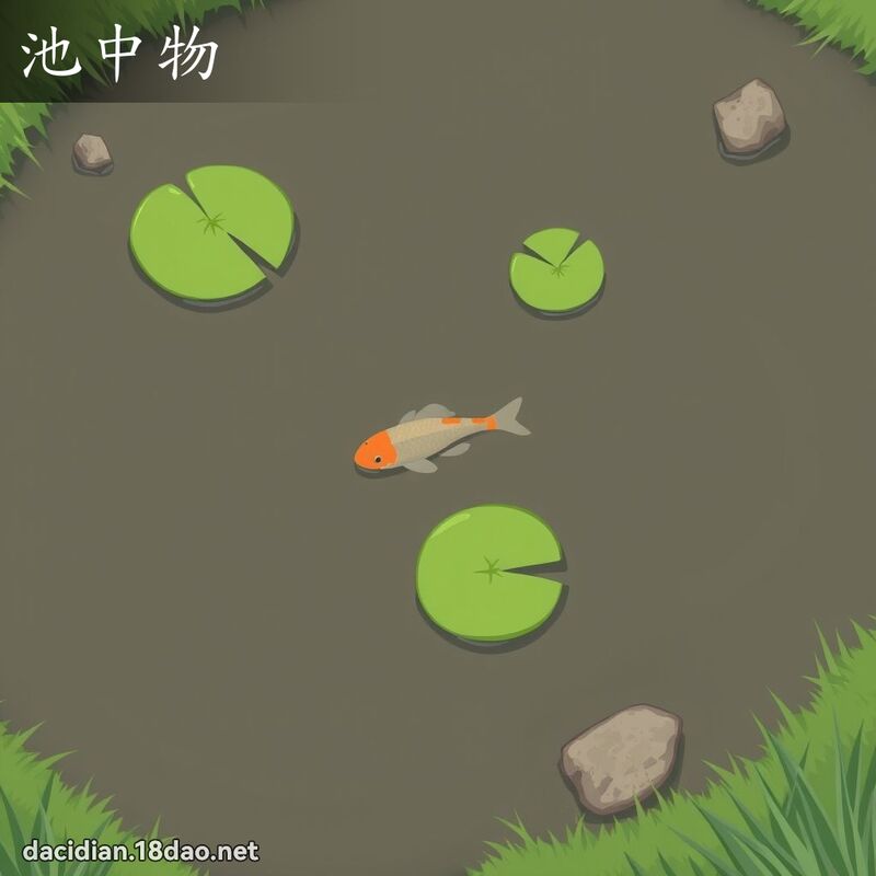 池中物 - 國語大辭典配圖