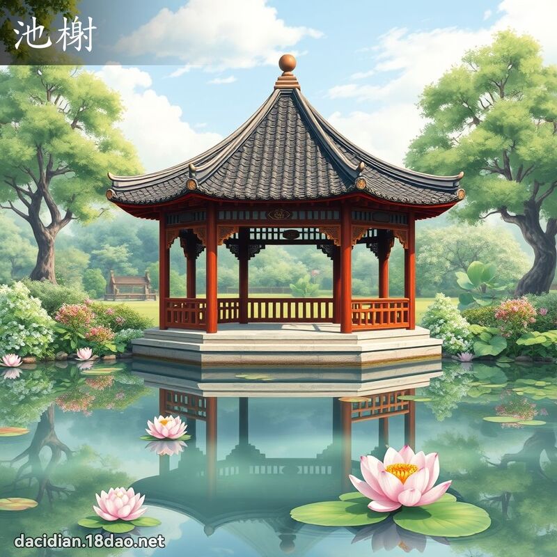 池榭 - 国语大辞典配图