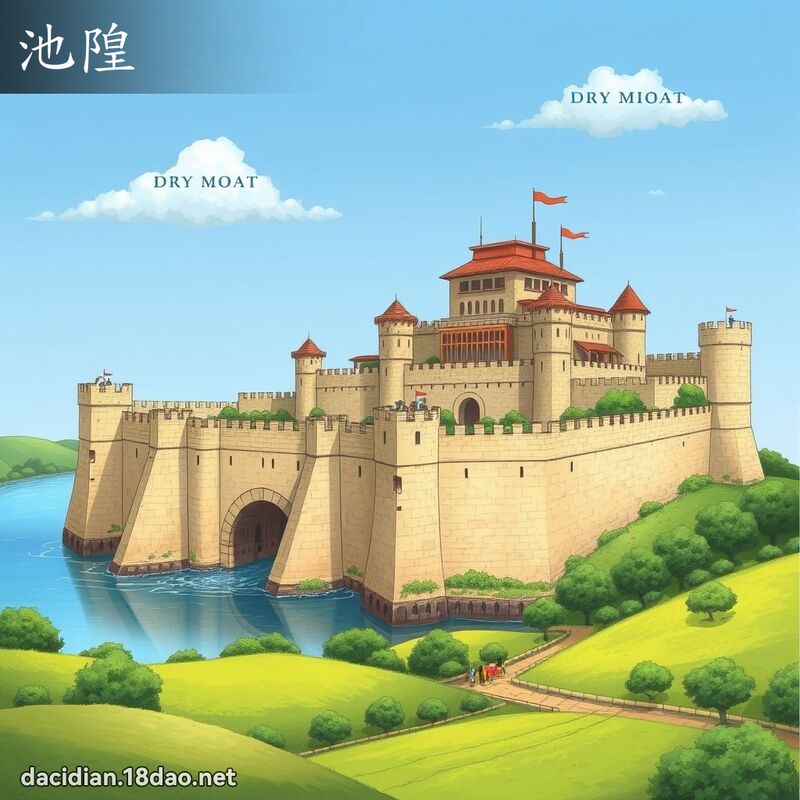 池隍 - 国语大辞典配图