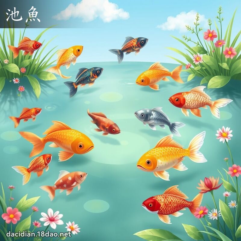 池魚 - 國語大辭典配圖