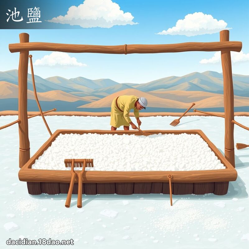 池盐 - 国语大辞典配图