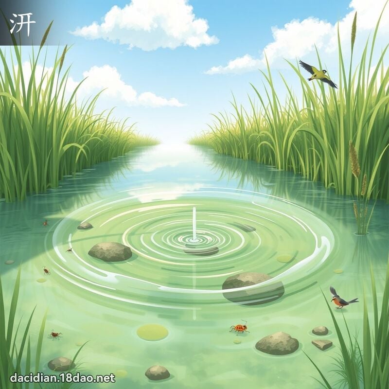 汧 - 国语大辞典配图