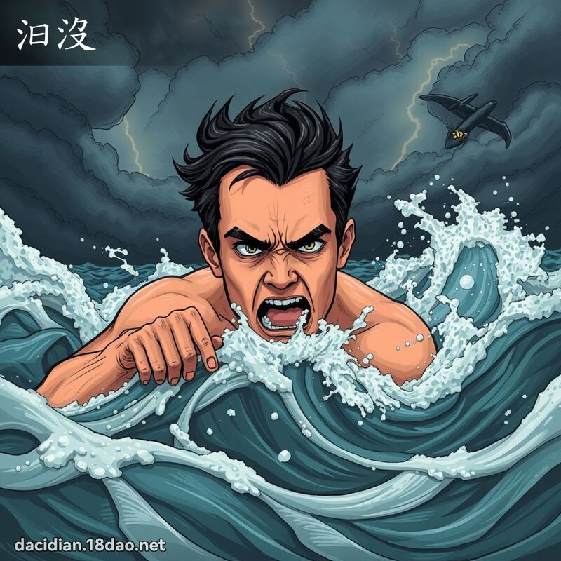 汩没 - 国语大辞典配图