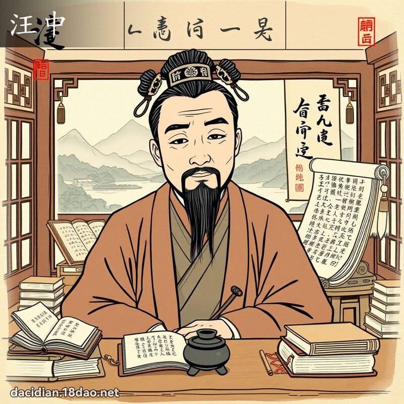 汪中 - 國語大辭典配圖