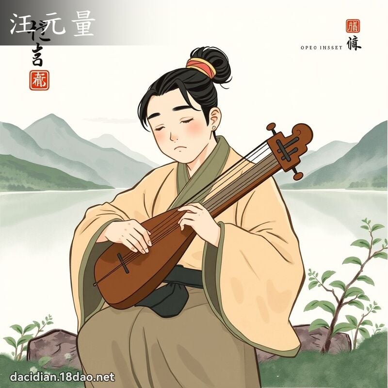 汪元量 - 國語大辭典配圖