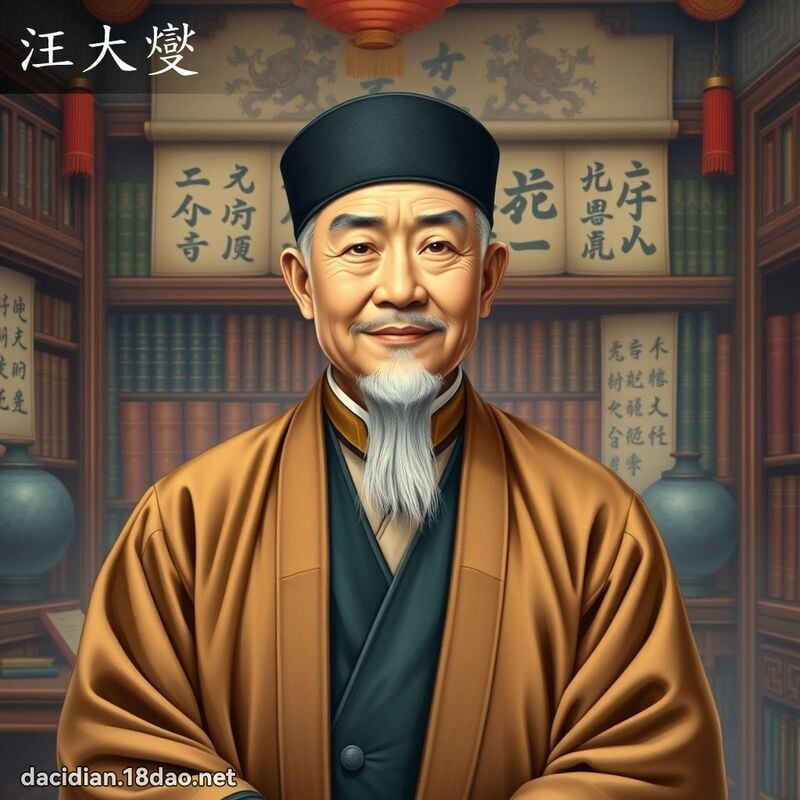 汪大燮 - 國語大辭典配圖