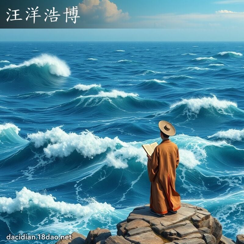 汪洋浩博 - 国语大辞典配图