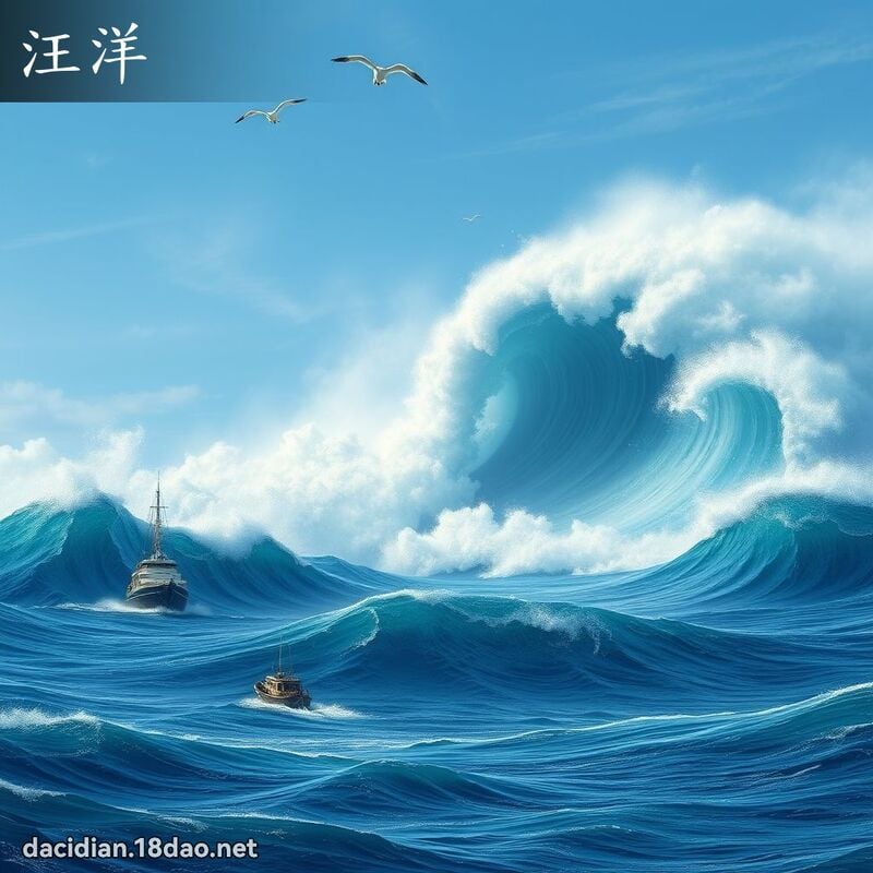 汪洋 - 国语大辞典配图