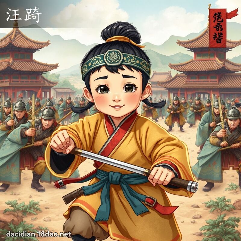 汪踦 - 国语大辞典配图