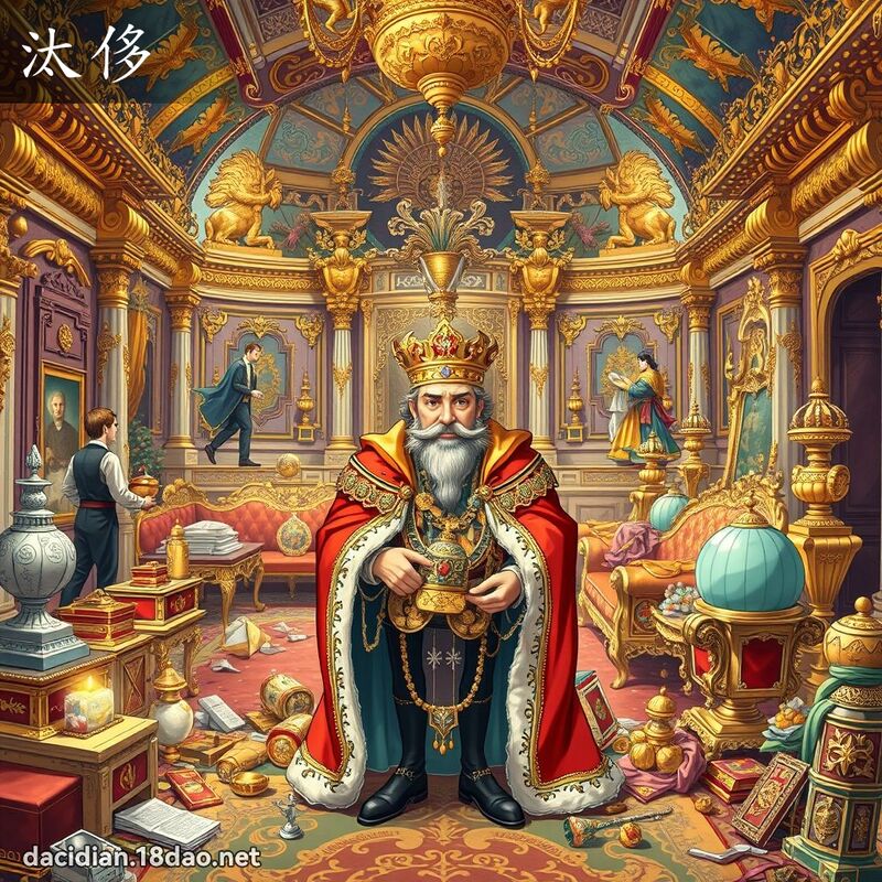 汰侈 - 国语大辞典配图