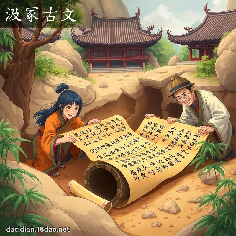 汲冢古文 - 国语大辞典配图