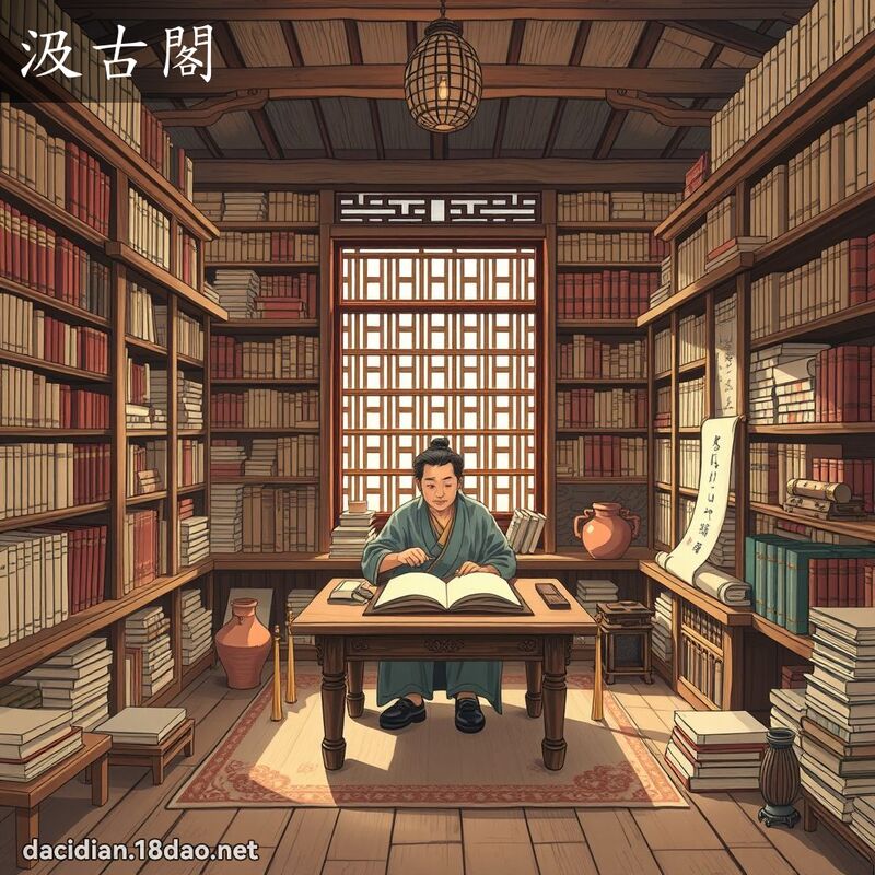 汲古閣 - 國語大辭典配圖