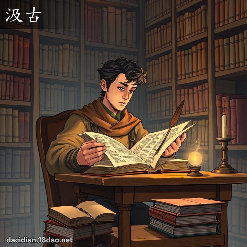 汲古 - 国语大辞典配图