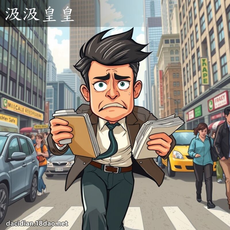 汲汲皇皇 - 國語大辭典配圖