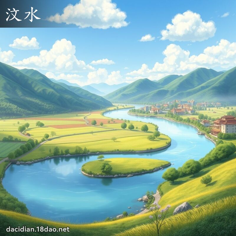 汶水 - 国语大辞典配图
