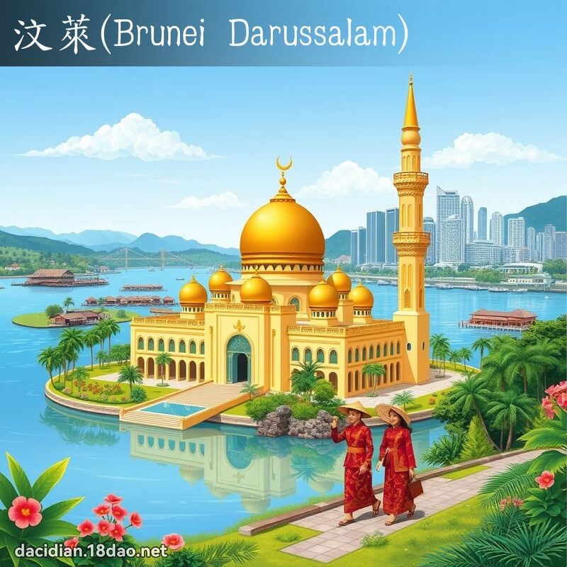汶萊(Brunei Darussalam) - 國語大辭典配圖
