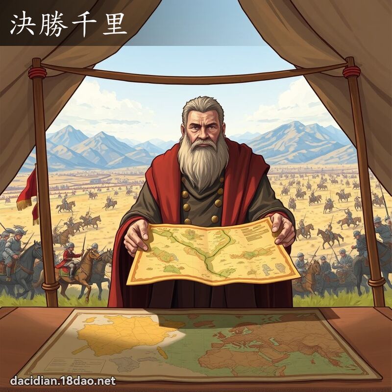 決勝千里 - 國語大辭典配圖