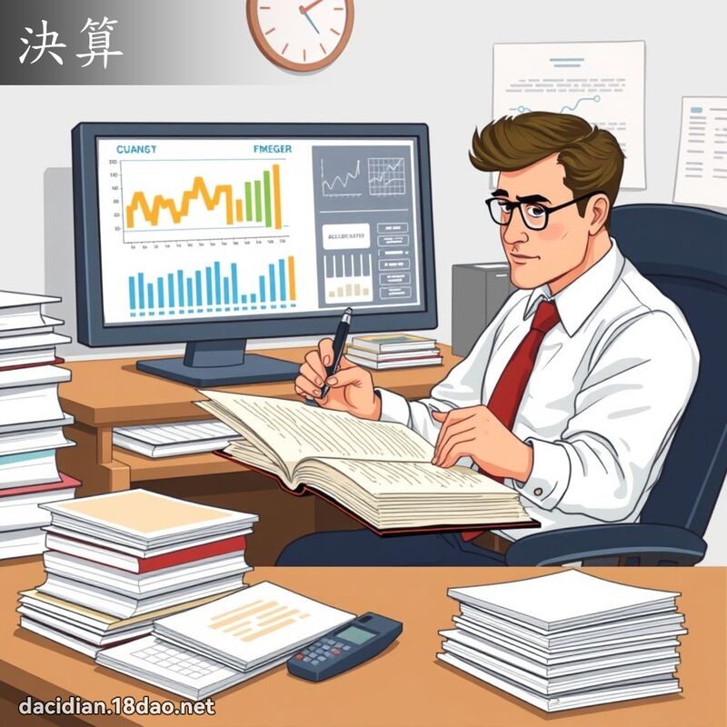 决算 - 国语大辞典配图