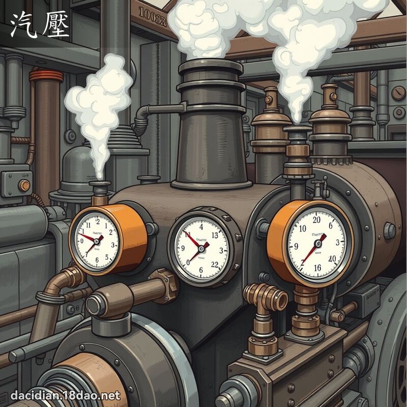 汽壓 - 國語大辭典配圖