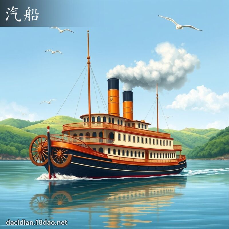 汽船 - 国语大辞典配图