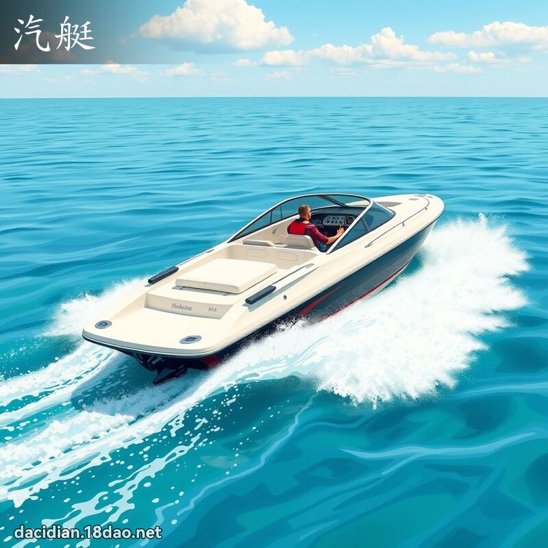 汽艇 - 國語大辭典配圖