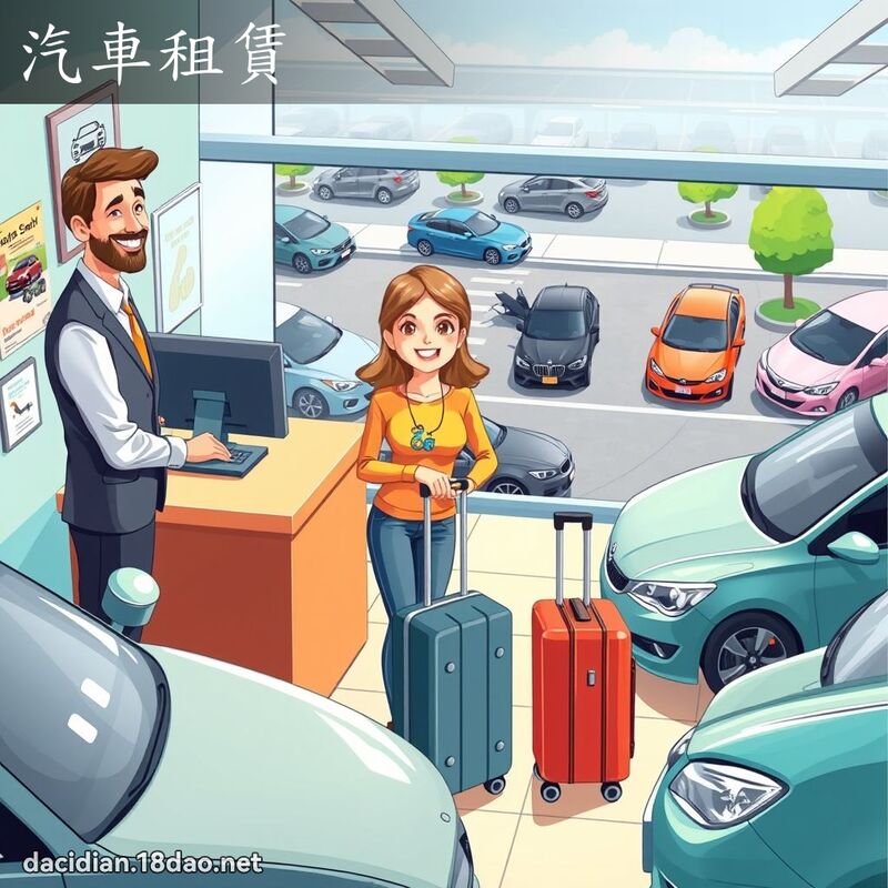 汽車租賃 - 國語大辭典配圖
