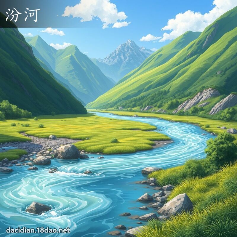 汾河 - 國語大辭典配圖