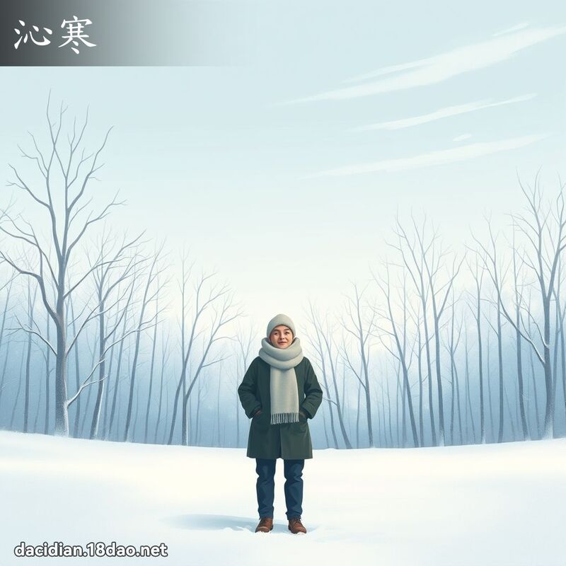 沁寒 - 國語大辭典配圖