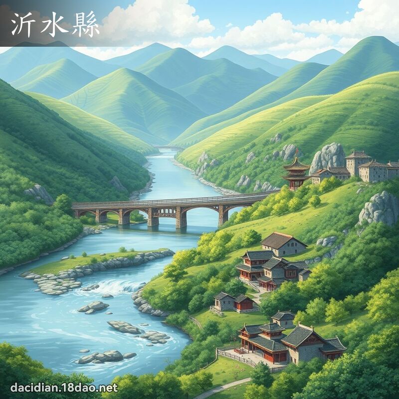 沂水縣 - 國語大辭典配圖