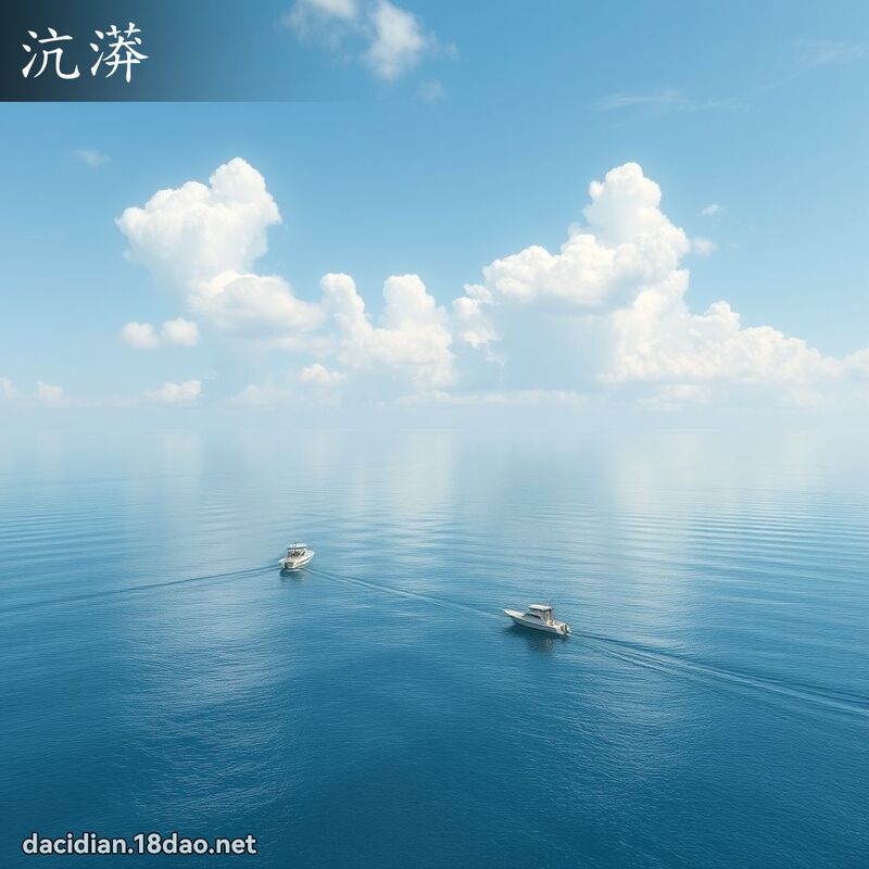 沆漭 - 國語大辭典配圖