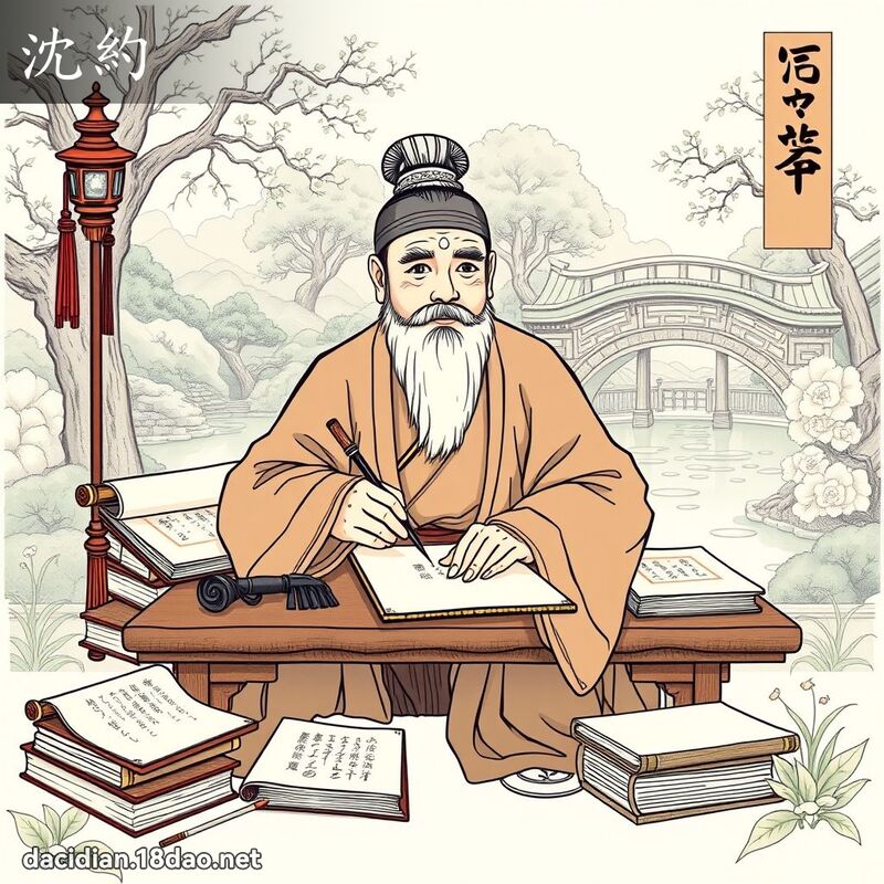 沈約 - 國語大辭典配圖