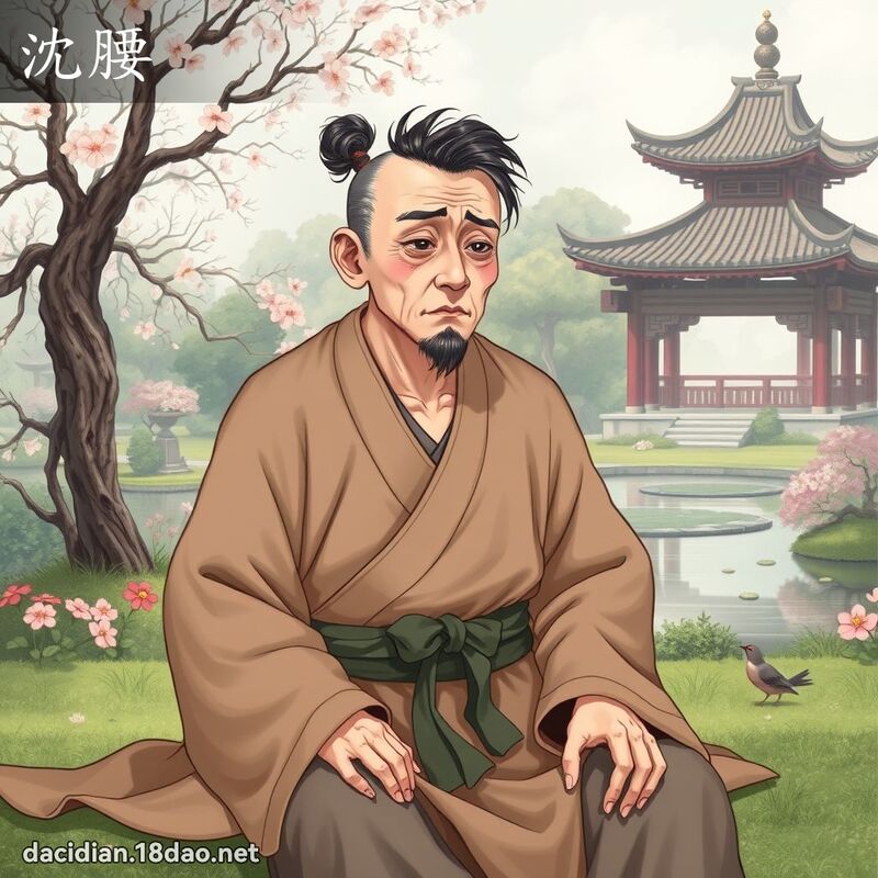 沈腰 - 國語大辭典配圖