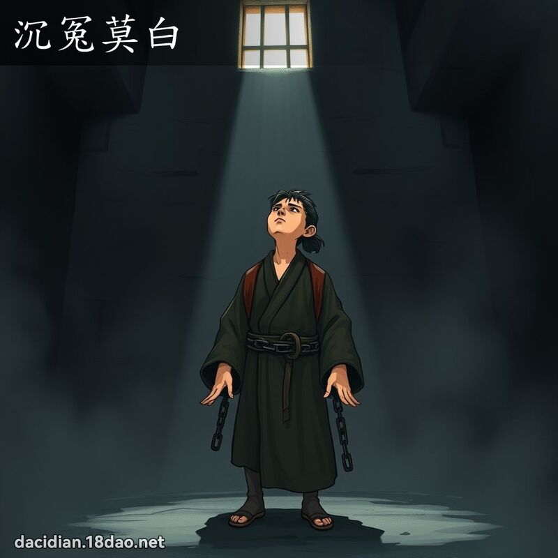 沉冤莫白 - 國語大辭典配圖