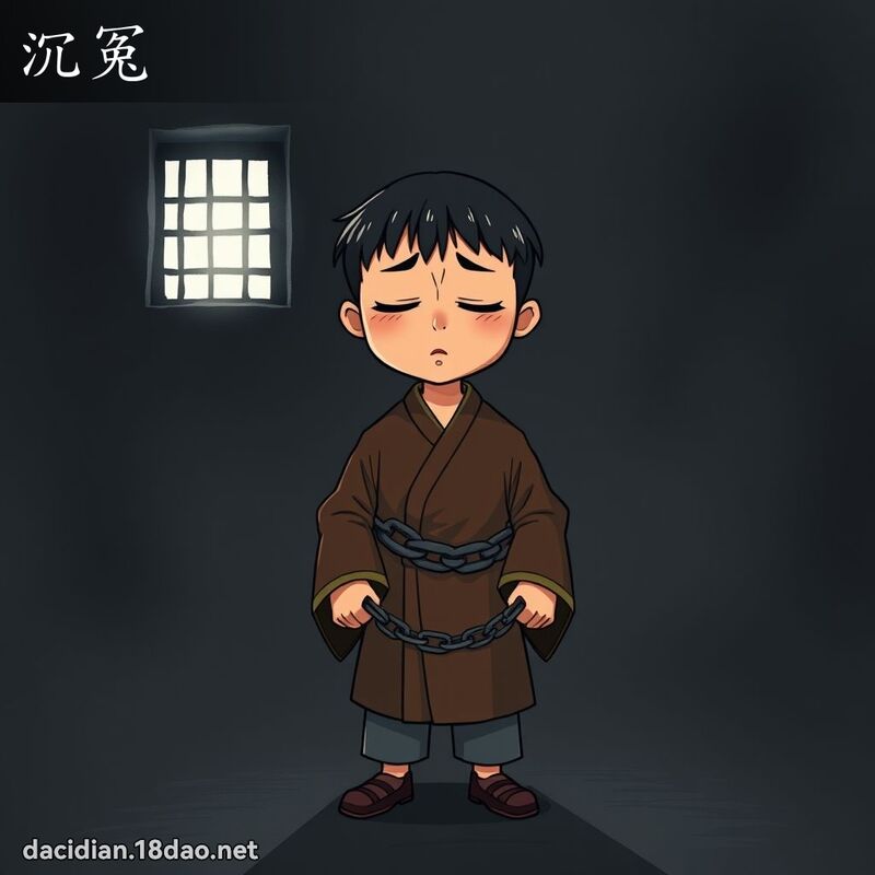沉冤 - 国语大辞典配图