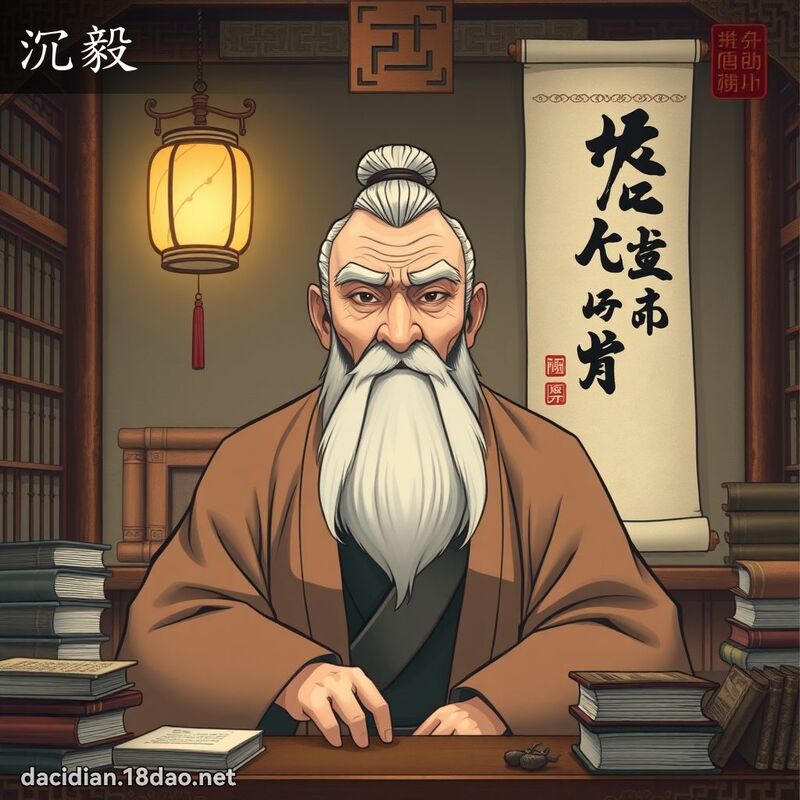 沉毅 - 國語大辭典配圖