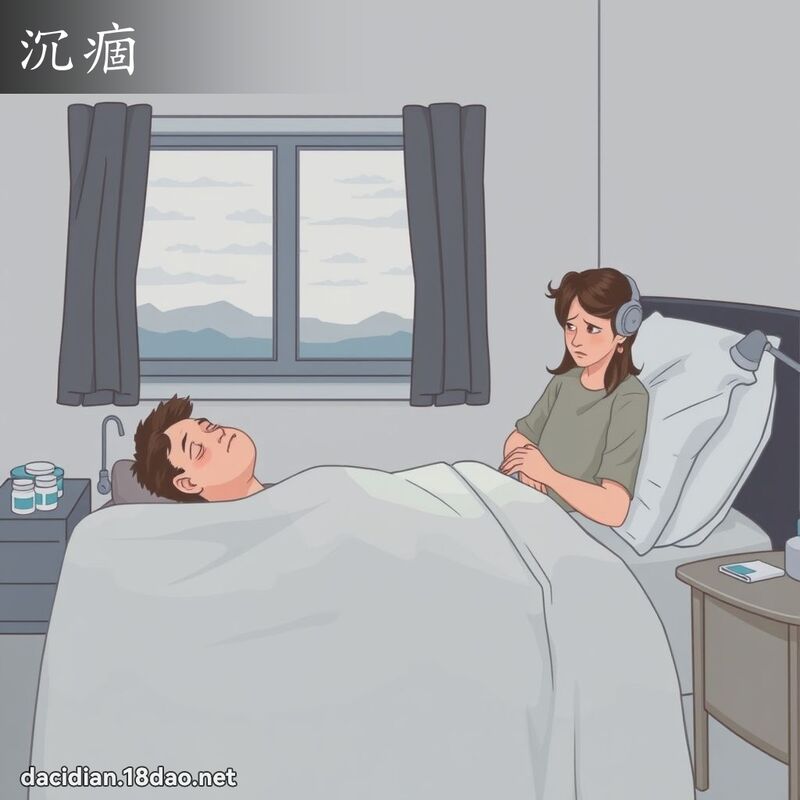 沉痼 - 國語大辭典配圖