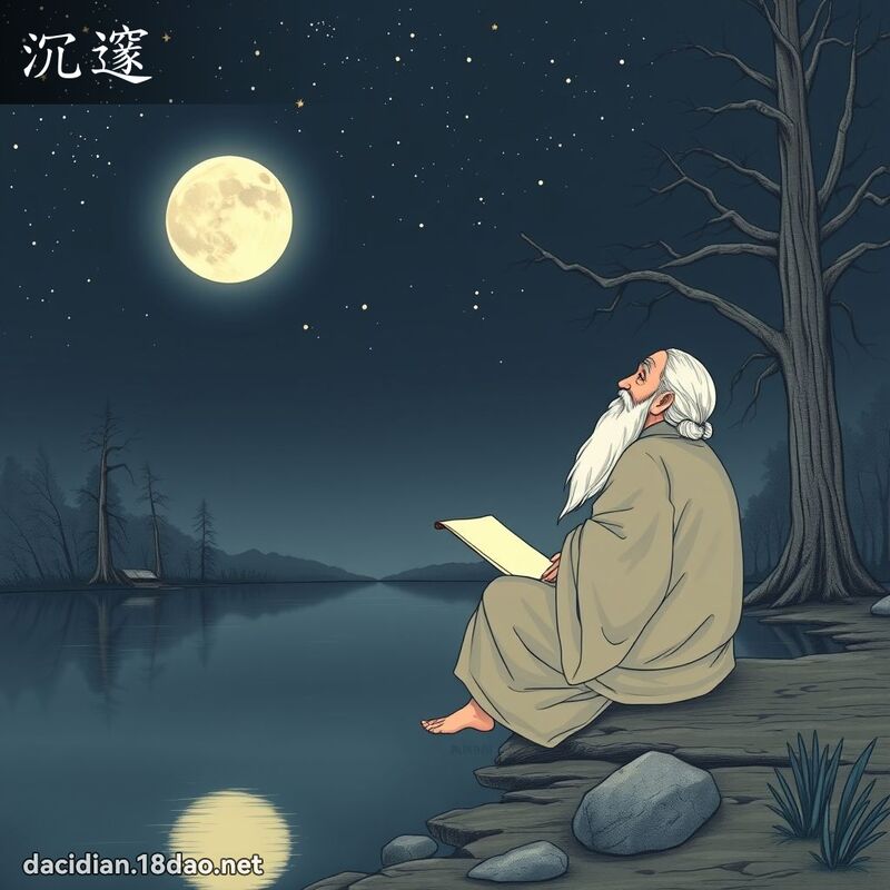 沉邃 - 國語大辭典配圖