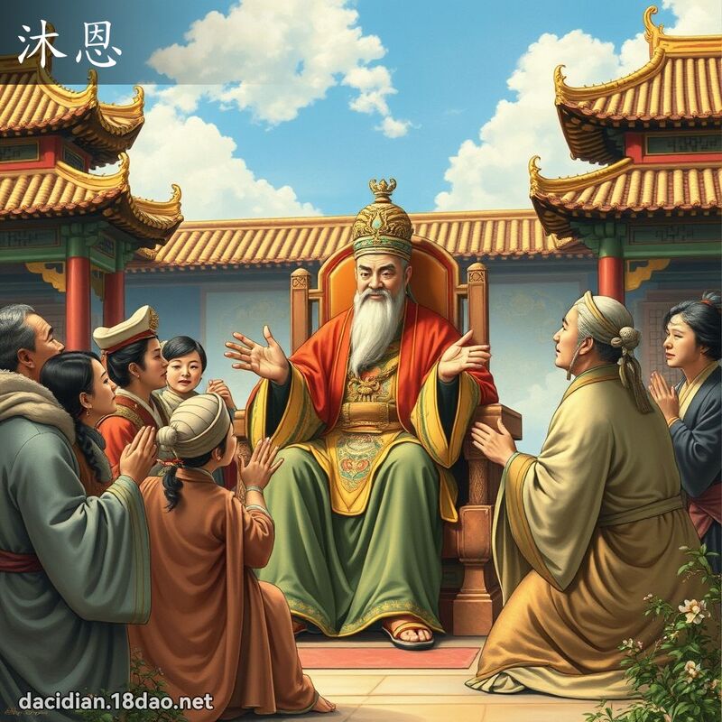 沐恩 - 国语大辞典配图