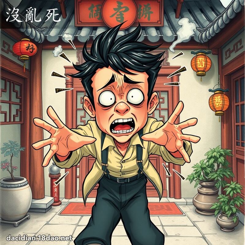 没乱死 - 国语大辞典配图